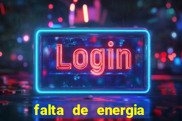 falta de energia em caucaia